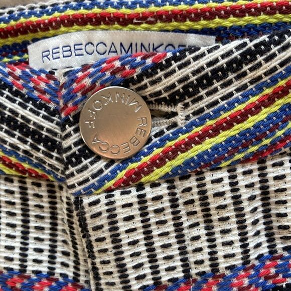 Rebecca Minkoff Women’s 4 Multicolor Andy Cotton Shorts - Picture 3 of 13